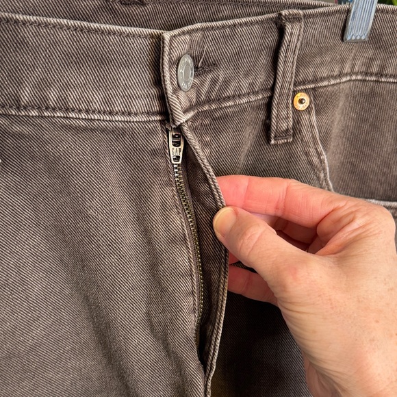 GAP Dark Brown Jean Shorts - Picture 4 of 5